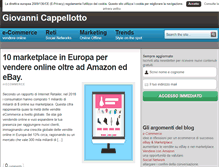 Tablet Screenshot of giovannicappellotto.it